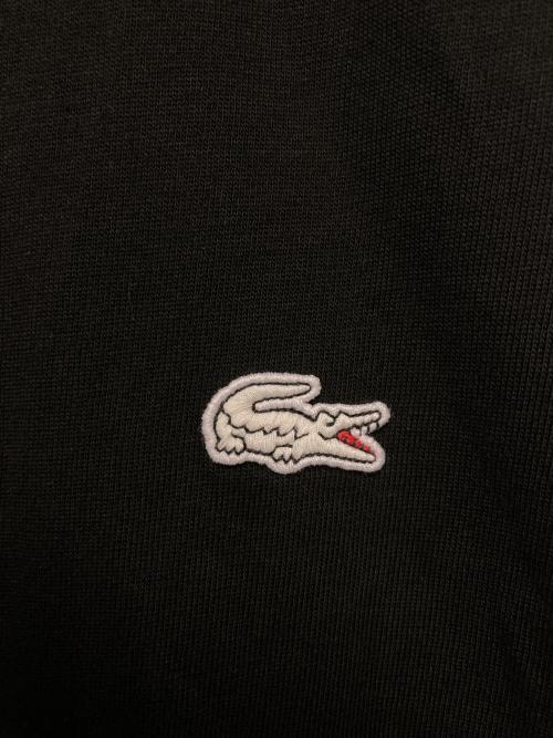 LACOSTE（ラコステ）LACOSTE (ラコステ) バックプリントベーシックTシャツ ブラック サイズ:5 未使用品の古着・服飾アイテム