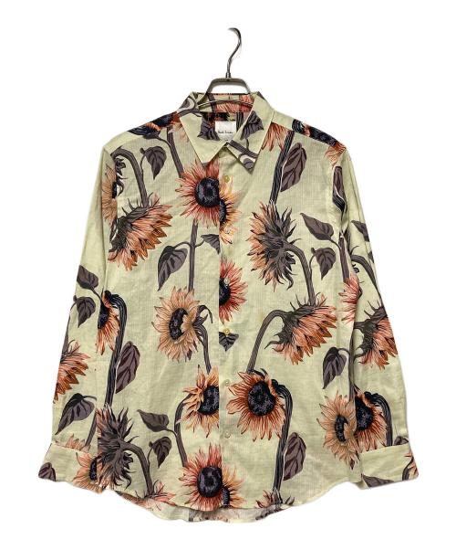 PAUL SMITH（ポールスミス）PAUL SMITH (ポールスミス) 22SS Sunflower Shirt イエロー サイズ:Mの古着・服飾アイテム