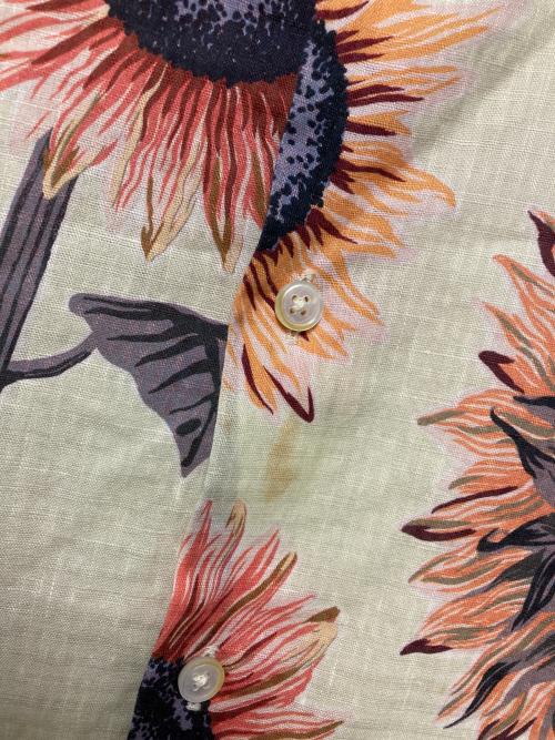 PAUL SMITH（ポールスミス）PAUL SMITH (ポールスミス) 22SS Sunflower Shirt イエロー サイズ:Mの古着・服飾アイテム