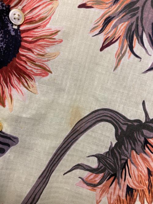 PAUL SMITH（ポールスミス）PAUL SMITH (ポールスミス) 22SS Sunflower Shirt イエロー サイズ:Mの古着・服飾アイテム