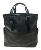 HIROFUヒロフ）の古着「レザートートバッグ」｜ブラック