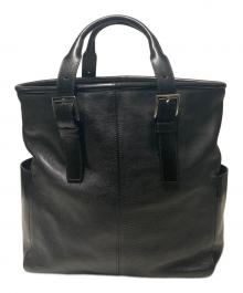 HIROFU（ヒロフ）の古着「レザートートバッグ」｜ブラック