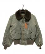 BUZZ RICKSON'Sバズリクソンズ）の古着「フライトジャケット」｜グリーン