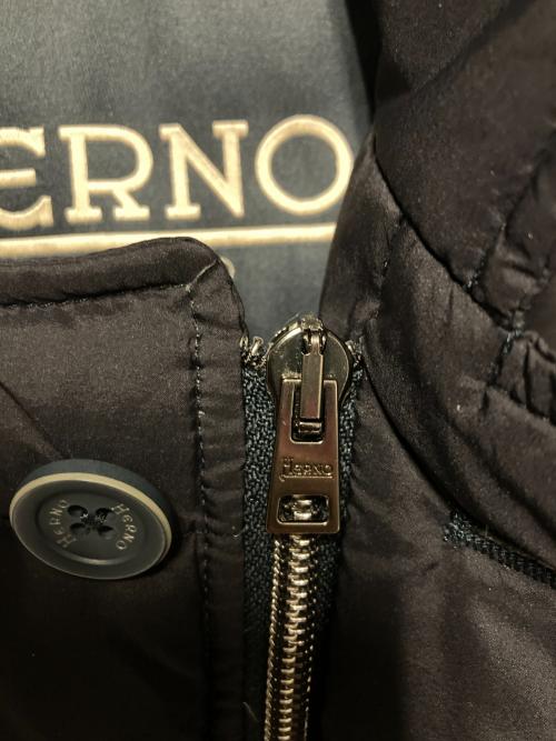 HERNO（ヘルノ）HERNO (ヘルノ) IL CAPPOTTO DOWN CHESTER COAT / ダウンコート ブラック サイズ:46の古着・服飾アイテム