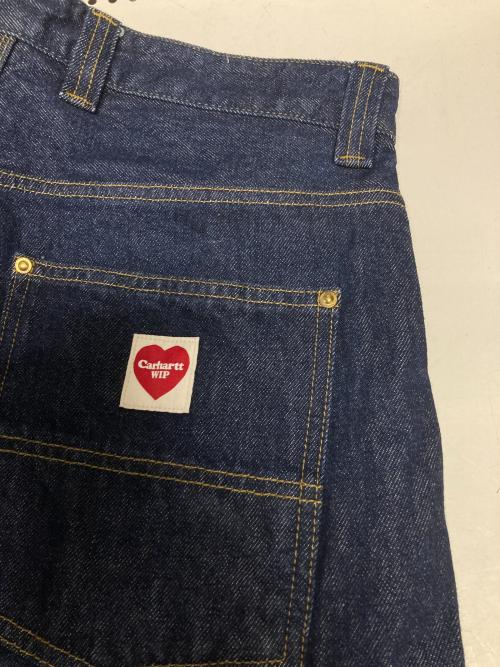 Carhartt WIP（カーハート ワーク イン プログレス）Carhartt WIP (カーハート ワークインプログレス) NASH DOUBLEKNEE PANT / デニムパンツ インディゴ サイズ:Sの古着・服飾アイテム