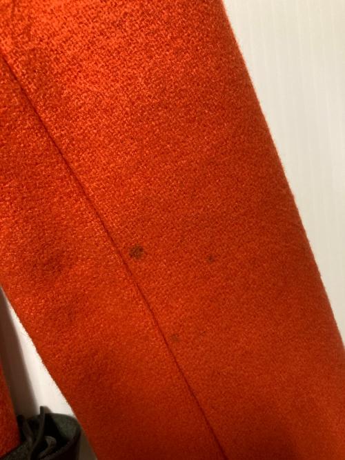 JOHN LAWRENCE SULLIVAN（ジョン ローレンス サリバン）JOHN LAWRENCE SULLIVAN (ジョン ローレンス サリバン) ウールダブルライダースジャケット オレンジ サイズ:34の古着・服飾アイテム