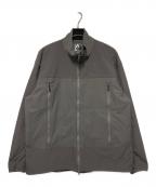 Championチャンピオン）の古着「ストレッチナイロンジップジャケット / ブラックエディション」｜グレー