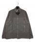 Champion（チャンピオン）の古着「ストレッチナイロンジップジャケット / ブラックエディション」｜グレー