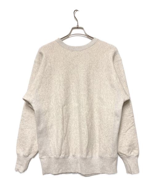 Champion REVERSE WEAVE（チャンピオン リバース ウィーブ）Champion REVERSE WEAVE (チャンピオン リバース ウィーブ) 2ndパテントモデルクルーネックスウェット グレー サイズ:Mの古着・服飾アイテム