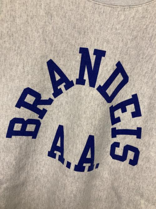 Champion REVERSE WEAVE（チャンピオン リバース ウィーブ）Champion REVERSE WEAVE (チャンピオン リバース ウィーブ) 2ndパテントモデルクルーネックスウェット グレー サイズ:Mの古着・服飾アイテム