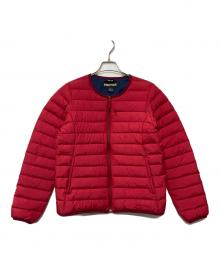 MARMOT（マーモット）の古着「リサイドダウンカーディガン / ダウンジャケット」｜レッド
