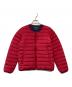 MARMOT（マーモット）の古着「リサイドダウンカーディガン / ダウンジャケット」｜レッド