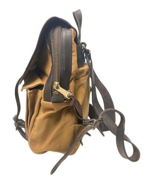 C.C. Filson（フィルソン）C.C. Filson (フィルソン) RUCK SACK / レザーコンビキャンバスバックパック キャメルの古着・服飾アイテム