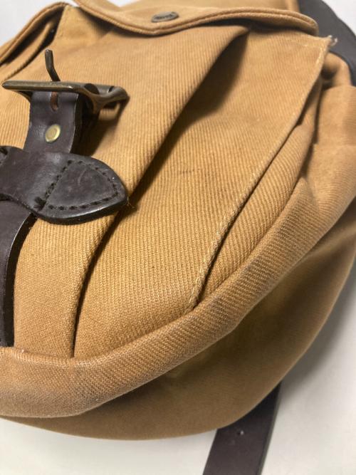 C.C. Filson（フィルソン）C.C. Filson (フィルソン) RUCK SACK / レザーコンビキャンバスバックパック キャメルの古着・服飾アイテム