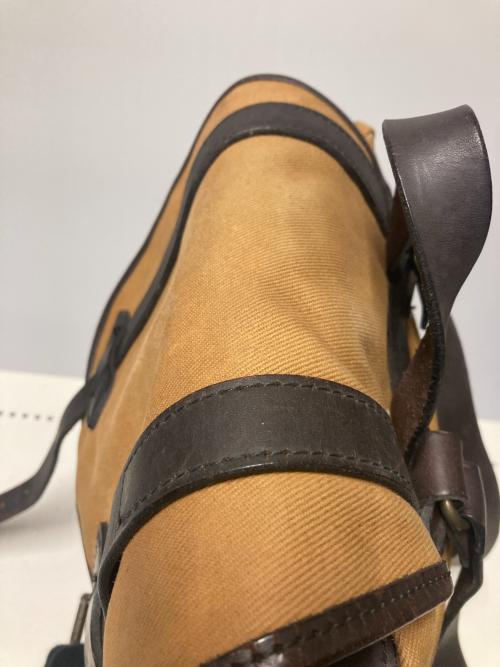C.C. Filson（フィルソン）C.C. Filson (フィルソン) RUCK SACK / レザーコンビキャンバスバックパック キャメルの古着・服飾アイテム