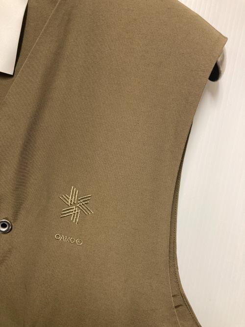 OAMC（オーエーエムシー）OAMC (オーエーエムシー) GOLDOWIN コットンナイロンベスト カーキ サイズ:2の古着・服飾アイテム