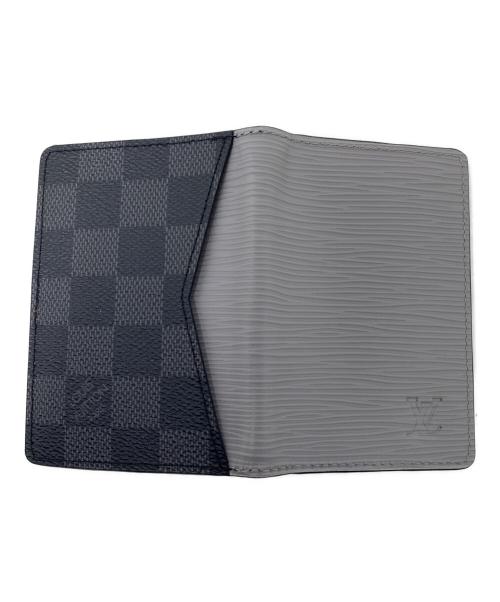 LOUIS VUITTON（ルイ ヴィトン）LOUIS VUITTON (ルイ ヴィトン) ダミエ・グラフィット オーガナイザー・ドゥ・ポッシュ グレー×ブラックの古着・服飾アイテム