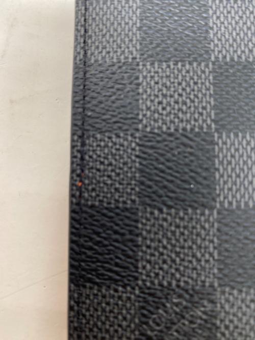 LOUIS VUITTON（ルイ ヴィトン）LOUIS VUITTON (ルイ ヴィトン) ダミエ・グラフィット オーガナイザー・ドゥ・ポッシュ グレー×ブラックの古着・服飾アイテム
