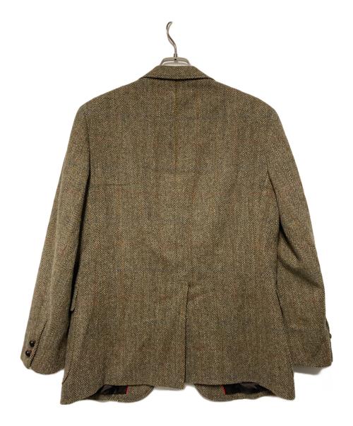 J.PRESS（ジェイプレス）J.PRESS (ジェイプレス) Harris Tweed (ハリスツイード) ツイード2Bテーラードジャケット オリーブ サイズ:-の古着・服飾アイテム