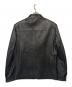 Vesgioia (ベスジョーヤ) ラムレザーシングルライダースジャケット ブラック サイズ:52 未使用品：18000円