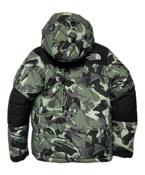 THE NORTH FACE（ザ ノース フェイス）THE NORTH FACE (ザ ノース フェイス) バルトロライトジャケット/ カモフラ柄ダウンジャケット グリーン×ブラック サイズ:XSの古着・服飾アイテム