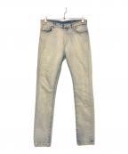 Maison Martin Margielaメゾンマルタンマルジェラ）の古着「スリムデニムパンツ」｜インディゴ