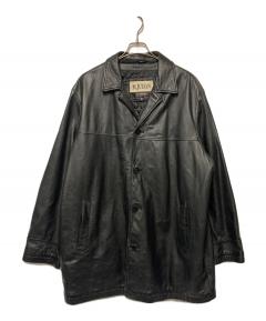 中古・古着通販】Roen (ロエン) スカルメルトンPコート ブラック