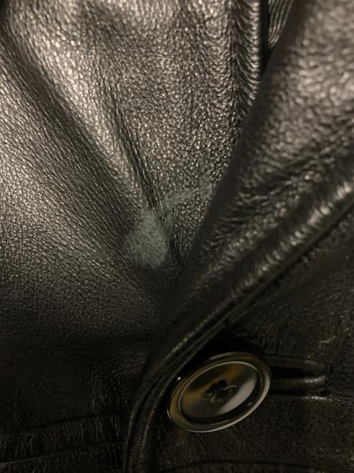 Wilson（ウィルソン）Wilson (ウィルソン) レザーコート ブラック サイズ:XLの古着・服飾アイテム