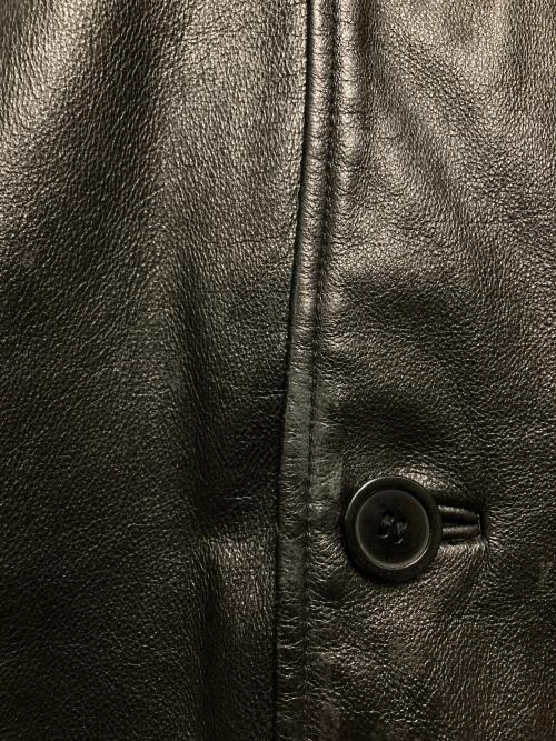 Wilson（ウィルソン）Wilson (ウィルソン) レザーコート ブラック サイズ:XLの古着・服飾アイテム