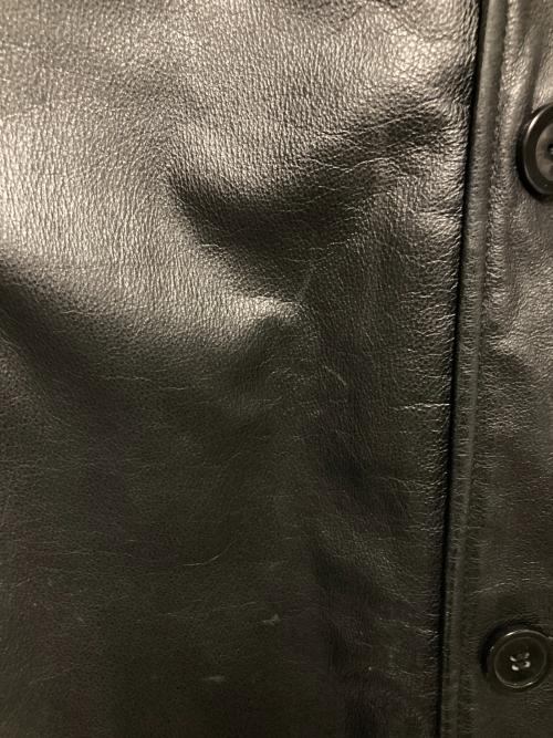 Wilson（ウィルソン）Wilson (ウィルソン) レザーコート ブラック サイズ:XLの古着・服飾アイテム