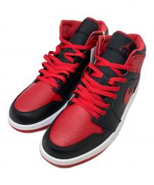 NIKE（ナイキ）の古着「AIR JORDAN 1 MID」｜ブラック×レッド