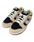 NIKE（ナイキ）の古着「DUNK LOW SE / 庭師ダンク」｜ベージュ×ブラック