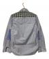 eYe COMME des GARCONS JUNYAWATANABE MAN (アイ コム デ ギャルソン ジュンヤ ワタナベ マン) パッチワークボタンダウンシャツ ブルー サイズ:XS：18000円