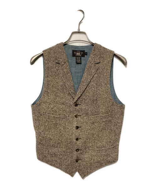RRL（ダブルアールエル）RRL (ダブルアールエル) ベスト ブラウン サイズ:XSの古着・服飾アイテム