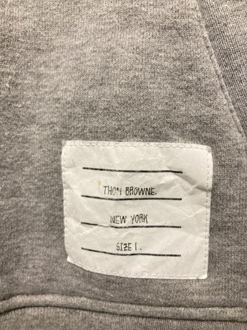 Thom Browne（トムブラウン）Thom Browne (トムブラウン) ジップパーカー グレー サイズ:Sの古着・服飾アイテム