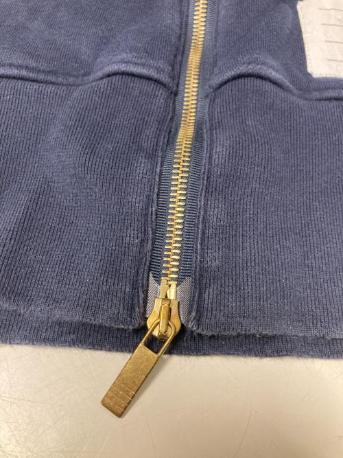 Thom Browne（トムブラウン）Thom Browne (トムブラウン) ジップパーカー ネイビー サイズ:Sの古着・服飾アイテム