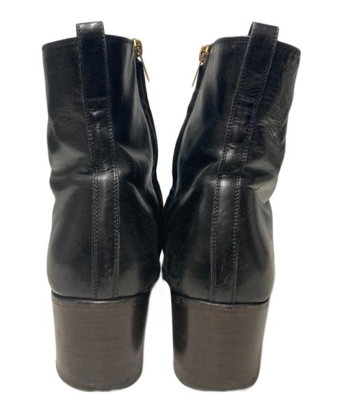 Yves Saint Laurent（イヴサンローラン）Yves Saint Laurent (イヴサンローラン) JONNY 65 ZIP BOOT / サイドジップブーツ ブラック サイズ:41の古着・服飾アイテム