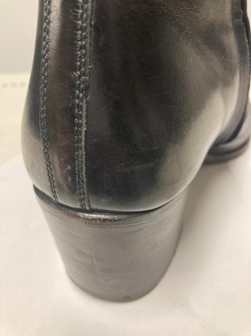 Yves Saint Laurent（イヴサンローラン）Yves Saint Laurent (イヴサンローラン) JONNY 65 ZIP BOOT / サイドジップブーツ ブラック サイズ:41の古着・服飾アイテム