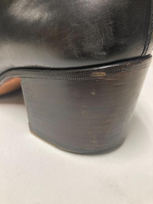 Yves Saint Laurent（イヴサンローラン）Yves Saint Laurent (イヴサンローラン) JONNY 65 ZIP BOOT / サイドジップブーツ ブラック サイズ:41の古着・服飾アイテム