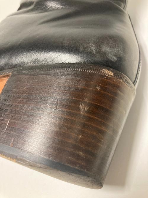 Yves Saint Laurent（イヴサンローラン）Yves Saint Laurent (イヴサンローラン) JONNY 65 ZIP BOOT / サイドジップブーツ ブラック サイズ:41の古着・服飾アイテム