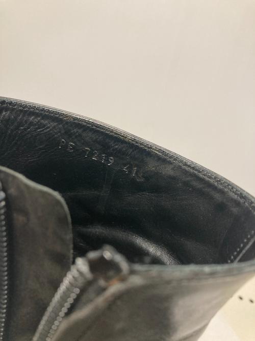 Yves Saint Laurent（イヴサンローラン）Yves Saint Laurent (イヴサンローラン) JONNY 65 ZIP BOOT / サイドジップブーツ ブラック サイズ:41の古着・服飾アイテム