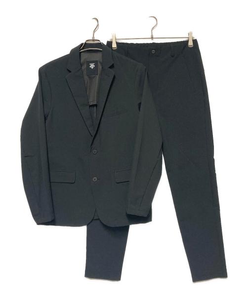 DESCENTE（デサント）DESCENTE (デサント) セットアップスーツ ブラック サイズ:Lの古着・服飾アイテム
