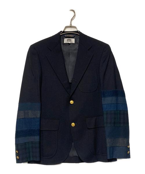 eYe COMME des GARCONS JUNYAWATANABE MAN（アイ コム デ ギャルソン ジュンヤ ワタナベ マン）eYe COMME des GARCONS JUNYAWATANABE MAN BROOKS BROTHERS (ブルックスブラザーズ) 3Bテーラードジャケット / 金釦ブレザー ネイビー サイズ:Sの古着・服飾アイテム