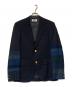 eYe COMME des GARCONS JUNYAWATANABE MAN（アイ コム デ ギャルソン ジュンヤ ワタナベ マン）の古着「3Bテーラードジャケット / 金釦ブレザー」｜ネイビー