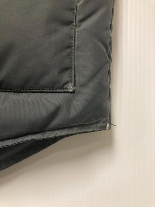 RRL（ダブルアールエル）RRL (ダブルアールエル) レザーヨークダウンベスト ブラック サイズ:XSの古着・服飾アイテム