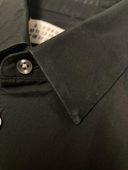 Maison Margiela（メゾンマルジェラ）Maison Margiela (メゾンマルジェラ) 16SS レギュラーカラーシャツ ブラック サイズ:40の古着・服飾アイテム