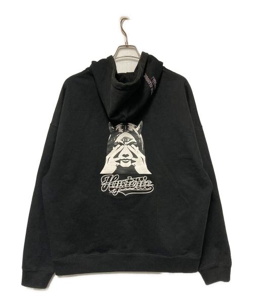 genzai（ゲンザイ）genzai (ゲンザイ) Hysteric Glamour (ヒステリックグラマー) Zip Hoodie / ジップパーカー ブラック サイズ:Lの古着・服飾アイテム