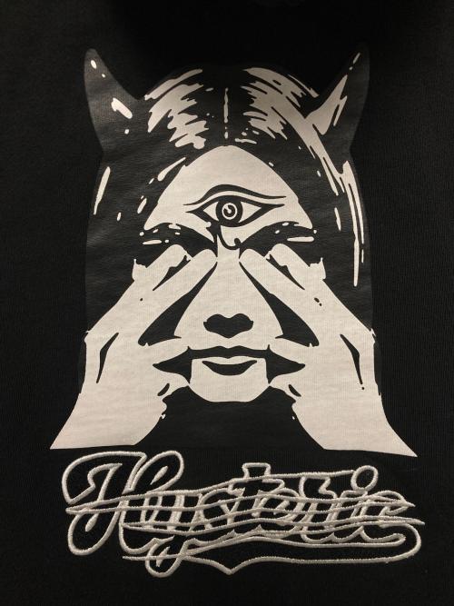 genzai（ゲンザイ）genzai (ゲンザイ) Hysteric Glamour (ヒステリックグラマー) Zip Hoodie / ジップパーカー ブラック サイズ:Lの古着・服飾アイテム