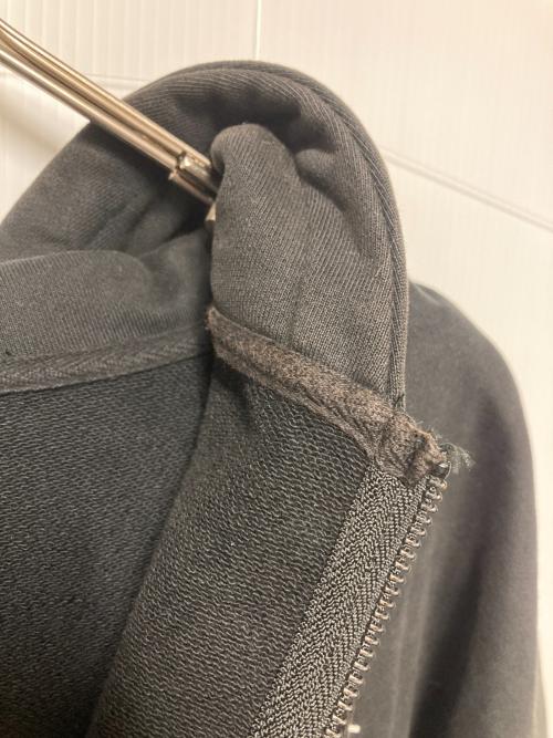 genzai（ゲンザイ）genzai (ゲンザイ) Hysteric Glamour (ヒステリックグラマー) Zip Hoodie / ジップパーカー ブラック サイズ:Lの古着・服飾アイテム