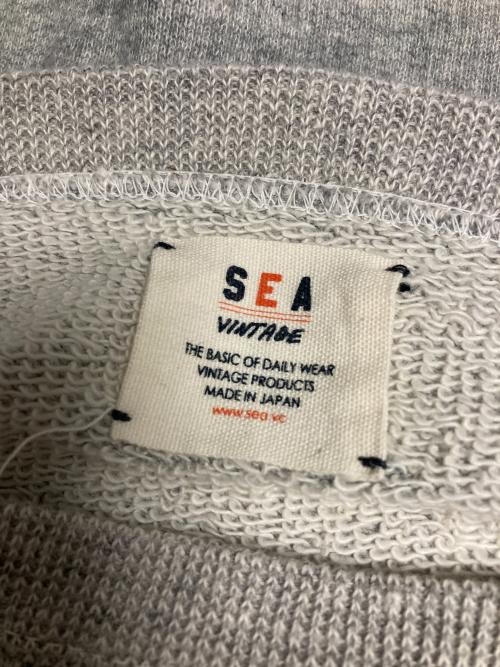 SEA（シー）SEA (シー) ミッキーマウスプリントスウェット グレー サイズ:Fの古着・服飾アイテム